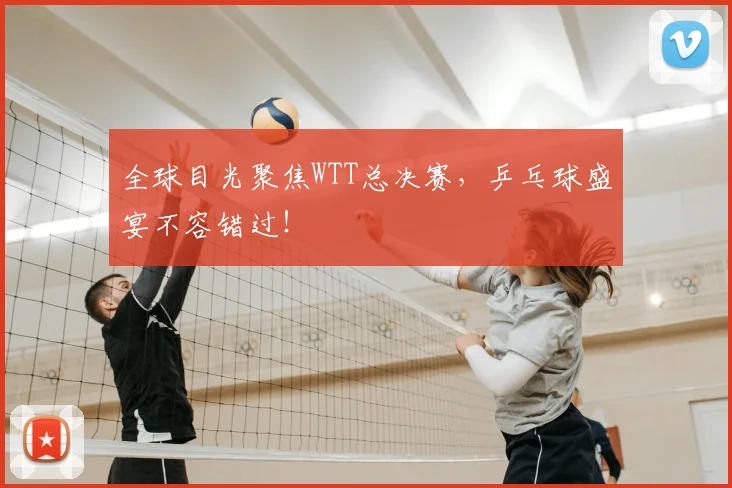 全球目光聚焦WTT总决赛,乒乓球盛宴不容错过!